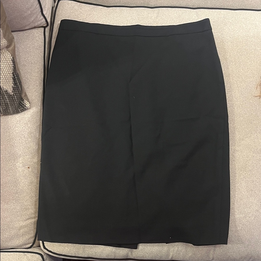J. Crew Classic Black No 2 Pencil Skirt, size 6